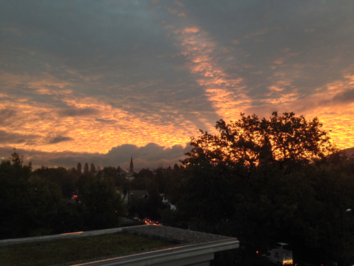 Ciel en feu aux TDL